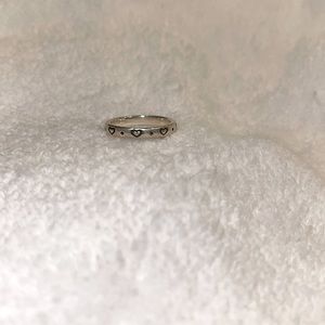 James Avery “Amor Stacked” ring